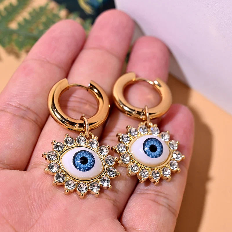 Evil Eye Earrings