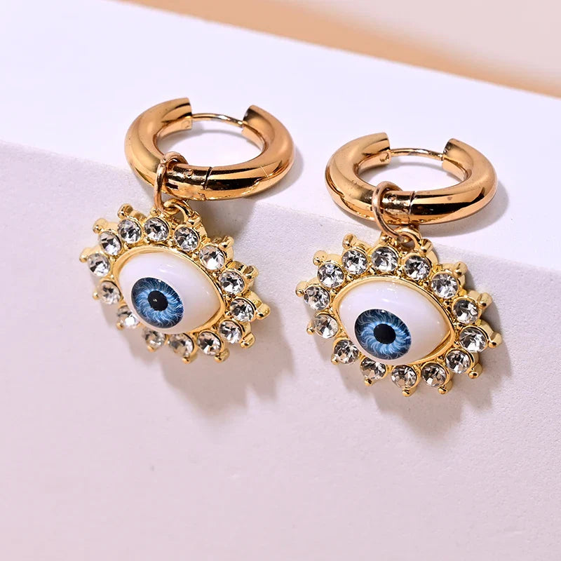 Evil Eye Earrings