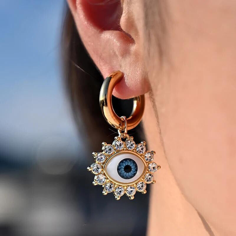 Evil Eye Earrings